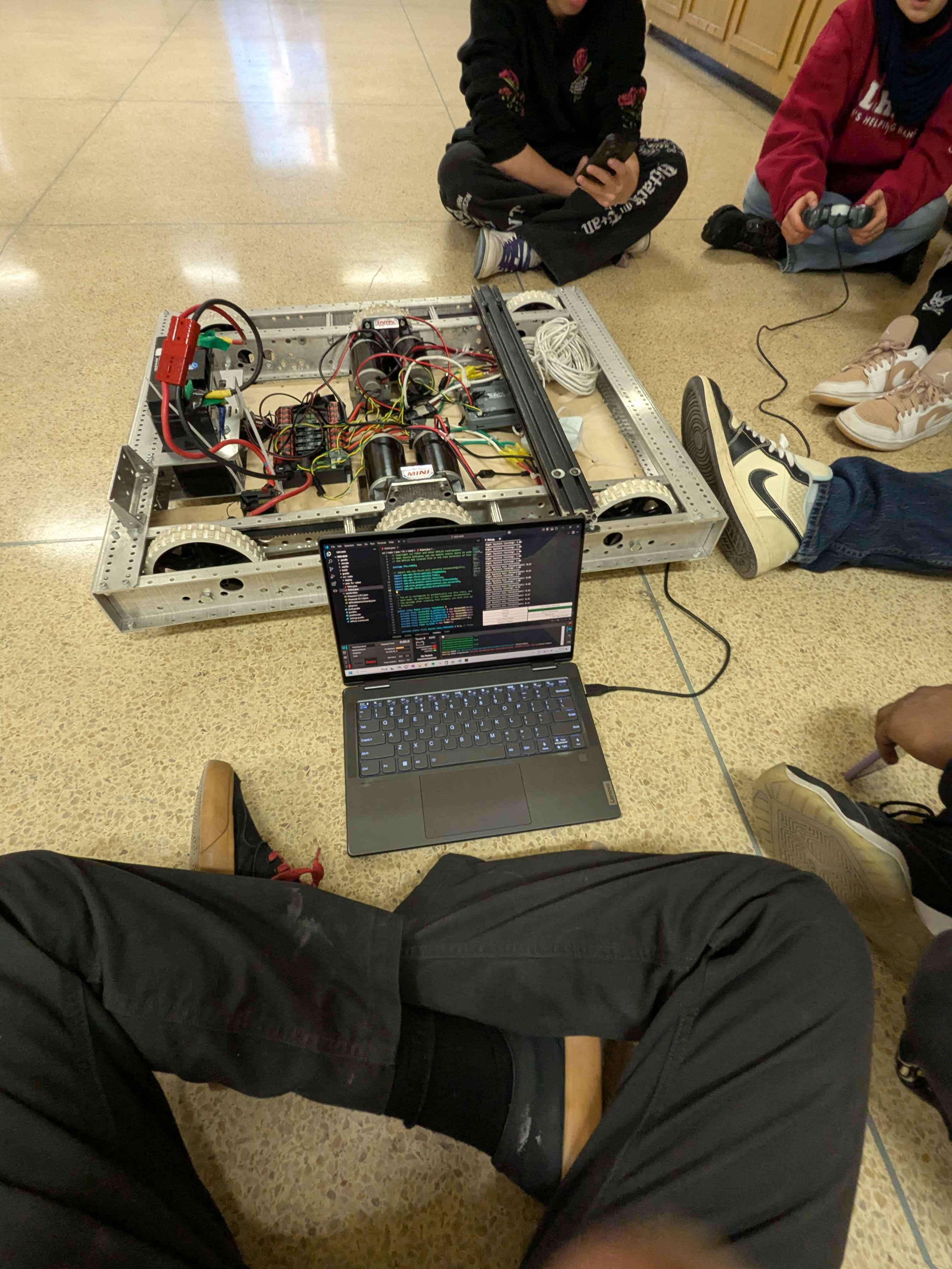 Tunip, our robot